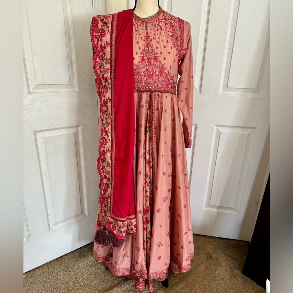 HUSSAIN REHAR PAKISTANI AUTHENTIC DESIGNER DRESS READY TO WEAR 2024 PRET 3 PIECE - Picture 11 of 16